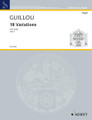 18 Variations, Op. 3 (Organ). Composed by Jean Guillou (1930-). For Organ. Schott. 32 pages. Schott Music #ED9788. Published by Schott Music.