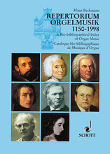 Reportorium Orgelmusik 1150-1998 composed by Klaus Beckmann. Schott. 997 pages. Schott Music #ED9171. Published by Schott Music.
Product,67731,Orgelspiel im Kirchenjahr 1 - Band 1"