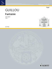 Fantaisie, Op. 1 (1954) (Organ Solo). Composed by Jean Guillou (1930-). For Organ (Organ). Schott. 16 pages. Schott Music #ED9786. Published by Schott Music.