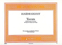 Toccata in B Minor composed by Eugene Gigout (1844-1925) and Eug. Arranged by Albert Schönberger and Albert Sch. For Organ. Einzelausgaben (Single Sheets). 14 pages. Schott Music #ED09772. Published by Schott Music.
Product,67777,6 Echo Fantasias"