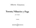 Toccata, Villancico y Fuga composed by Alberto Ginastera (1916-1983). For Organ (Organ). BH Organ. 12 pages. Boosey & Hawkes #M060031182. Published by Boosey & Hawkes.