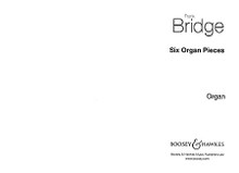 Six Organ Pieces composed by Frank Bridge (1879-1941). For Organ (Organ). BH Organ. 28 pages. Boosey & Hawkes #M060013805. Published by Boosey & Hawkes.
Product,67791,Pomp and Circumstance (Marches Nos. 1-5