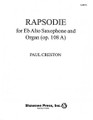 Rapsodie for E Flat Alto Saxophone and Organ Alto Saxophone/Organ for Organ. Shawnee Press. Shawnee Press #LA0155. Published by Shawnee Press.