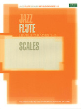 Jazz Flute Scales (Levels/Grades 1-5). For Flute. ABRSM Jazz. Softcover. 16 pages. Published by ABRSM (Associated Board of the Royal Schools of Music).

This book of jazz scales will develop the skills required in playing jazz. It introduces patterns characteristic of the idiom, such as modes, the blues scale and the minor pentatonic, and explores these on roots and in key centers commonly found in jazz. Regular and flexible practice of these forms will give you fluency and technical control, making your playing sound effortless.