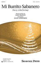 Mi Burrito Sabanero (Hurry, Little Donkey). Composed by Hugo Blanco. Arranged by David Giardiniere. For Violin (2-Part). Choral. Octavo. 16 pages. Published by Shawnee Press.

Add some rhythm and energy to the holiday season with this popular Latin American Christmas song by Venezuelan musician and composer Hugo Blanco. Arranged for easy two-part singing, Mi Burrito Sabanero also includes parts for two violins and a few solo opportunities for your young singers. Add some percussion or use the spicy StudioTrax CD to turn up the heat at your holiday concert this year.

Minimum order 6 copies.