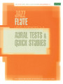 Jazz Flute Aural Tests & Quick Studies (Levels/Grades 1-5). For Flute. ABRSM Jazz. Softcover. 80 pages. Published by ABRSM (Associated Board of the Royal Schools of Music).

These practice tests and studies support the Associated Board's syllabus for Jazz Flute Levels/Grades 1-5. Complementing the study of jazz repertoire, they focus on musicianship skills central to the performance of jazz and to working by ear. The aural tests have been carefully devised to enhance listening, analyzing and improvising, while introducing a full range of styles. The quick study is about playing unprepared – in true jazz fashion – and improvising a response to a given opening.