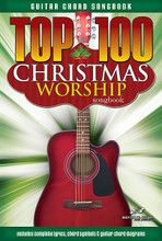 Top 100 Christmas Worship Guitar Songbook arranged by Various. Top 100 Guitar Book Series. Moderate. Softcover. 214 pages. Brentwood-Benson Music Publishing #4575723237. Published by Brentwood-Benson Music Publishing.

Sing and play 100 Christmas Worship Songs with this easy-to-use songbook. Includes complete lyrics, chord symbols, and guitar chord diagrams for all 100 songs.

Songs include: When Hope Came Down (Kari Jobe/Ben Glover) • Joy to the World (Unspeakable Joy) (Ed Cash/Chris Tomlin/Matt Gilder)• Emmanuel (Hallowed Manger Ground) (Ed Cash/Chris Tomlin) • Sing (Josh Wilson/Jeff Pardo) • Offering (Paul Baloche) • Joy of Every Longing Heart (Waiting for You) (Travis Cottrell/David Moffitt/Sue C. Smith) • God Coming Down (Travis Cottrell/David Moffitt/Sue C. Smith) and more!