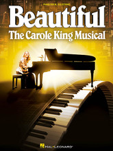 Beautiful - The Carole King Musical (Vocal Selections). Composed by Carole King. For Piano/Vocal/Guitar. Vocal Selections. Softcover. 114 pages. Published by Hal Leonard.

Beautiful tells of the story of one of the 20th century's most beloved songwriters, Carole King, through 25 of the hit songs she penned for herself and others. Piano/vocal arrangements include: Beautiful • I Feel the Earth Move • It's Too Late • The Loco-Motion • (You Make Me Feel Like) a Natural Woman • One Fine Day • So Far Away • Some Kind of Wonderful • Up on the Roof • Will You Love Me Tomorrow (Will You Still Love Me Tomorrow) • You've Got a Friend • You've Lost That Lovin' Feelin' • and more.