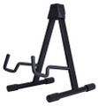 Acoustic and Electric A-Frame Guitar Stand Hamilton Stands. Hal Leonard #KB5000G. Published by Hal Leonard.

The unique arm design on this stand accepts either acoustic or electric guitars. It features foam cushions on the arms and a friction lock for open and closed positions.