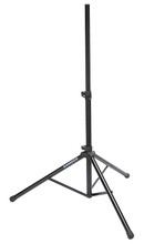 SP100 (Single Heavy Duty Speaker Stand). Samson Audio. General Merchandise. Published by Samson Audio.

Samson's SP100 Speaker Stand raises your music to where audiences can enjoy it to the fullest. This lightweight, telescoping tripod speaker stand features a roadworthy, aluminum-constructed design with a sleek black finish. With a standard 1-3/8″ pole adapter, the SP100 fits virtually any PA speaker. Adjustable up to 6″ in height, this stand can handle enclosures that weigh up to 110 pounds (50kg) and has a locking latch for increased support.