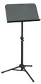 International Style Portable Music Stand hamilton Stands. Hal Leonard #KB990BL. Published by Hal Leonard.

A great choice for home and studio! This stand features a full size symphonic desk with rolled edges that resist bending in transport and abuse. The height and leg positions are knob-adjustable from 26″ - 47.5″. The stand has a durable black wrinkle powder-coated finish, and it can hold more music, including fake books, than a folding stand.