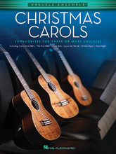 Christmas Carols (Ukulele Ensembles Intermediate). Composed by Various. For Ukulele. Ukulele Ensemble. Softcover. 32 pages. Published by Hal Leonard.

The songs in this collection are playable by any combination of ukuleles (soprano, concert, tenor or baritone). Each arrangement features the melody, a harmony part, and a “bass” line. Chord symbols are also provided if you wish to add a rhythm part. For groups with more than three or four ukuleles, the parts may be doubled.

This volume includes 15 Christmas carols, including: Away in a Manger • Carol of the Bells • The First Noel • God Rest Ye Merry, Gentlemen • It Came upon the Midnight Clear • Jingle Bells • Joy to the World • O Holy Night • O Little Town of Bethlehem • Silent Night • and more.