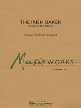 The Irish Baker ((Angelina the Baker)). Arranged by Robert Longfield. For Concert Band (Score & Parts). MusicWorks Grade 2. Grade 2. Published by Hal Leonard.

Two “fiddle” traditions are combined in this lively setting for concert band. The American bluegrass favorite Angelina the Baker is creatively combined with the style of a Celtic dance tune! After a flowing and lyric opening statement, the drones and rhythms of an Irish jig take the band and the audience on an exuberant romp. Dur: 2:30.