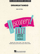 Orangatango composed by Rick Stitzel. For Jazz Ensemble (Score & Parts). Discovery Jazz. Grade 1.5. Published by Hal Leonard.

Using only a limited number of different rhythmic patterns along with modest brass ranges, here is a clever original in a “tango” style playable by young groups. There is plenty of tutti ensemble scoring, and no solos are required.