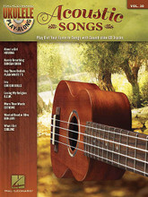 Acoustic Songs (Ukulele Play-Along Volume 30). Composed by Various. For Ukulele. Ukulele Play-Along. Softcover with CD. 48 pages. Published by Hal Leonard.

The Ukulele Play-Along series will help you play your favorite songs quickly and easily, with incredible backing tracks to help you sound like a bona fide pro! Just follow the written music, listen to the CD to hear how the ukulele should sound, and then play along with the separate backing tracks. The melody and lyrics are included in the book in case you want to sing, or to simply help you follow along. The CD is playable on any CD player, and also enhanced so Mac & PC users can adjust the recording to any tempo without changing the pitch! This volume includes: About a Girl • Barely Breathing • Hey There Delilah • Iris • Losing My Religion • More Than Words • Wanted Dead or Alive • What I Got.