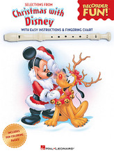 Christmas with Disney (Selections from Recorder Fun®). Composed by Various. For Recorder. Recorder. Softcover. 24 pages. Published by Hal Leonard.

Eight timeless Christmas classics as presented in Disney movies, arranged for very beginning recorder players. Includes: Away in a Manger • Deck the Halls • From All of Us to All of You • Frosty the Snow Man • Jolly Old St. Nicholas • O Christmas Tree • Rudolph the Red-Nosed Reindeer • We Wish You a Merry Christmas.