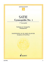 Gymnopedie No. 1 Saxophone In E-flat And Piano woodwind. Softcover. Hal Leonard #ED09953. Published by Hal Leonard.