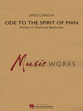 Ode to the Spirit of Man ((Fantasy on Themes of Beethoven)). Composed by James Curnow. For Concert Band (Score & Parts). MusicWorks Grade 4. Grade 4. Published by Hal Leonard.

A powerful work for the symphonic band, Ode to the Spirit of Man is based on thematic material taken from the fourth movement of Beethoven's Symphony No. 9 and developed into a fantasy of kaleidoscopic nature. The opening is a joyful expression of the spirit of freedom and is based on the composer's own themes derived from Beethoven's music. Throughout the work, various themes from the symphony are interwoven, including Alla Marcia * Scherzo * Andante maestoso * and finally the uplifting Ode to Joy. Dur: 5:15.