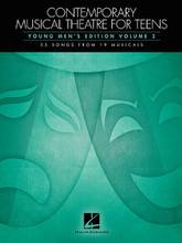 Contemporary Musical Theatre for Teens (Young Men's Edition Volume 2 25 Songs from 19 Musicals). Arranged by Various. For Vocal. Vocal Collection. 180 pages. Published by Hal Leonard.

This four-volume series is a giant resource of songs from musicals that appeal to the young singer. Songs from 13 The Musical • The Addams Family • Aida • Avenue • Bring It On • The Drowsy Chaperone • Hairspray • Hercules • High School Musical • In the Heights • The Last Five Years • Legally Blonde • The Light in the Piazza • The Little Mermaid • A Little Princess • Little Women • A Man of No Importance • Newsies • The Producers • Rent • Seussical the Musical • Shrek the Musical • Songs for a New World • Spamalot • Spider Man: Turn Off the Dark • Spring Awakening • Thoroughly Modern Millie • The 25th Annual Putnam County Spelling Bee • Wicked • The Wild Party • Wonderland and other musicals.