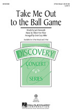 Take Me Out To The Ball Game (Discovery Level 2). Composed by Albert Von Tilzer (1878-1956). Arranged by Cristi Cary Miller. For Choral (VoiceTrax CD). Discovery Choral. CD only. Published by Hal Leonard.

The official song of America's favorite pastime gets an update in this energetic rendition that also tells the history of the song. Fun for singers and audience, it's a perfect selection for spring, summer or fall, or even in winter when you are dreaming of a warm day at the ballpark! Available separately: 3-Part Mixed, 2-Part, VoiceTrax CD. Duration: ca. 3:20.