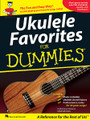 Ukulele Favorites for Dummies® by Various. For Ukulele. Ukulele. Softcover. 192 pages. Published by Hal Leonard.

Start playing ukulele with this easy-to-use resource featuring 50 full songs with standard notation, ukulele chord frames, and lyrics, plus performance notes detailing the wheres, whats and hows – all in plain English with a dash of humor and fun. Songs include: Ain't No Sunshine • Blowin' in the Wind • California Girls • Dream • Every Breath You Take • Fever • Hallelujah • I Walk the Line • King of the Road • Leaving on a Jet Plane • Morning Has Broken • Peaceful Easy Feeling • Que Sera, Sera (Whatever Will Be, Will Be) • Rock Around the Clock • Sway (Quien Sera) • Top of the World • When I'm Sixty-Four • You Are the Sunshine of My Life • and more.