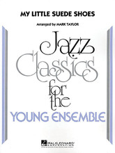 My Little Suede Shoes by Charlie Parker. By Charlie Parker. Arranged by Mark Taylor. For Jazz Ensemble (Score & Parts). Young Jazz Classics. Grade 3. Published by Hal Leonard.

This appealing and lighthearted tune by Charlie Parker is treated here in a medium-tempo samba style. A small group comprised of alto, tenor, trumpet, trombone and guitar takes the lead for the first chorus. After a solo section for alto sax and trumpet, the entire ensemble jumps in for a chorus while trading phrases with the drums. A very effective and unique offering for young bands.