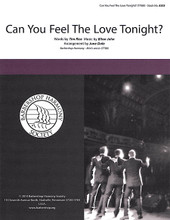 Can You Feel the Love Tonight? composed by Elton John and Tim Rice. Arranged by June Dale. For Choral (TTBB A Cappella). Close Harmony for Men. 10 pages. Published by Barbershop Harmony Society.

Four-part a cappella harmony TTBB arrangement.

Order minimum of 4.
