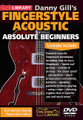Danny Gill's Fingerstyle Acoustic (Absolute Beginners). For Guitar. Lick Library. DVD. Lick Library #RDR0467. Published by Lick Library.

This superb DVD includes a selection of easy to absorb lessons that are designed to teach the beginner guitarist some of the essential basics of fingerstyle acoustic guitar playing. These lessons are designed to get the beginning guitarist playing fingerstyle guitar using a variety of patterns that can be applied to any style of music. The beauty of playing fingerstyle is that it allows the guitarist to play a melody and a bass line at the same time, making the guitar sound like a complete instrument in much the way a piano does. This DVD includes: essential acoustic fingerstyle techniques, including: how to use a thumbpick • inside-out picking • outside-in picking • the chord pinch • syncopation • chord progressions and picking patterns • applying patterns to blues playing • using a capo • choosing a guitar that is right for you • and much more.