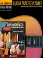 Guitar Practice Pack (Guitar Practice Planner (Book) and The Guitarist's Personal Practice Trainer & Warm-Up Plan (DVD)). For Guitar. Homespun Tapes. Softcover with DVD. Published by Homespun.

Includes the book Guitar Practice Planner (HL.699255) and the DVD The Guitarist's Personal Practice Trainer and Warm-Up Plan (HL.642155), in one money-saving pack!

The book helps you set practice goals and track your daily practice time for chord studies, scales, arpeggios, songs, licks, riffs and more. More than a year's worth of weekly practice charts!

The DVD gives learning guitarists the tools to improve technique, build speed and develop precision by practicing warm-ups, etudes and exercises for just 10 minutes a day.