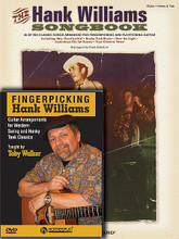 Hank Williams Pack (Hank Williams Songbook and Fingerpicking Hank Williams (DVD)). By Hank Williams. For Guitar. Homespun Tapes. Softcover with DVD. 80 pages. Published by Homespun.

Includes the book The Hank Williams Songbook (HL.699255) and the DVD Fingerpicking Hank Williams (HL.642182) in one money-saving pack!

The book features 26 classics by the great Hank Williams in easy-to-intermediate fingerpicking and flatpicking arrangements in notes and tab.

The DVD features Toby Walker's solo arrangements of Hank Williams' classics and will build your fingerpicking skills, expand your fretboard knowledge and show you some really cool licks.