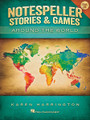 Notespeller Stories & Games - Book 1 (Around the World). For Piano/Keyboard. Educational Piano Library. Softcover. Published by Hal Leonard.

For generations of music students, notespellers have played an essential role in helping students gain confidence with note reading skills. Notespeller Stories & Games – Around the World created by Karen Harrington, author of the Hal Leonard Student Piano Library Notespellers and The Piano Teacher's Resource Kit, has done it again with this new blockbuster resource for all music students! Students will love the colorful artwork, activities, games and stories she has created and both teachers and students just might learn more interesting facts from around the globe in the process!