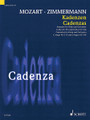 Cadenzas - Concertos for Flute and Orchestra, G Major KV313 and D Major KV314 (Cadenza Series). Composed by Alois Bernd Zimmermann and Wolfgang Amadeus Mozart (1756-1791). For Flute. Woodwind. Softcover. 8 pages. Schott Music #ED21448. Published by Schott Music.

The fact that one of the outstanding composers of the second half of the 20th century writes cadenzas for flute concertos by Mozart can be regarded as a curiosity. For Zimmermann, it was a good turn for a friend, a flutist. Unfortunately, the latter has never performed these cadenzas. The cadenza for the Concerto in G Major and the two cadenzas for the Concerto in D Major are not difficult to play and follow the spirit of Mozart. This edition continues the successful Cadenza series of Schott Music, this time with the flute as solo instrument.
