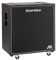 AK410 (Bass Cabinet). Hartke Equipment. General Merchandise. Hartke Equipment #HCA410. Published by Hartke Equipment.

Hartke revisits the traditional paper cone driver with the new AK series of bass cabinets. These cabs offer exceptionally warm tone, natural coloration and awesome power thanks to their custom crafted paper cone drivers and specially designed enclosures.

We're known for innovation and tone, so we're adding the Hartke touch to the classic paper cone driver to keep our line of cabinets as diverse and widely appealing as possible. We designed the new AK series to deliver awesome power and terrific tone for all those paper cone loyalists. AKs are killer cabinets that give you a classic rock tone that you can rely on night after night.

The AK410 houses four 10″ 125 watt paper cone drivers for 500 watts of total power handling. These remarkable drivers ensure those deep low frequencies push through with power and clarity. For enhanced performance on the top end, the AK410 also employs a 1″ titanium compression driver, effectively rounding out the full range of tonal dimensions that can be produced by the bass guitar. The cabinet also provides both parallel Speakon® and 1/4″ inputs for true connecting convenience.

The AK410 has the perfect enclosure to aid in proper dispersion and complement the sound of its speakers. Its dual-chamber, sealed cabinet design was specifically engineered to extend low frequencies and provide better bass projection, ensuring all the power and tone of the paper drivers is dispersed with great precision and articulation. Plus, with its rugged construction and removable casters, the AK410 is built tough and ready for the road.