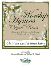Christ the Lord Is Risen Today (Worship Hymns for Organ and Brass). Arranged by Carolyn Hamlin and Richard Nichols. For Brass, Organ (ORGAN/BRASS). Fred Bock Publications. 36 pages. Fred Bock Music Company #BGK1042. Published by Fred Bock Music Company.

“Worship Hymns for Organ and Brass” is a new series with remarkable versatility. The arrangements are for Organ with Solo Trumpet or Brass Ensemble and Percussion. All parts are upper intermediate level with optional high notes for Trumpets and Horn. While the parts are not demanding, they have a level of artistry that is compelling to all of the performers involved. Instrumental options with Organ include: Solo Trumpet; Brass Trio (2 Trumpets and 1st Trombone); Brass Quartet (2 Trumpets and 2 Trombones OR 1st Trombone and Tuba); Brass Quintet (All but Horn, 2nd Trombone or Tuba); and Brass Sextet. Versatile and regal, perfect for the most triumphant season of the year.