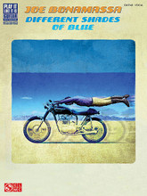 Joe Bonamassa - Different Shades of Blue by Joe Bonamassa. For Guitar. Guitar Recorded Version. Softcover. Guitar tablature. 128 pages. Published by Hal Leonard.

Matching folio to Bonamassa's 2014 release with 11 tracks, including a cover of Hendrix's “Hey Baby (New Rising Sun)” and 10 originals: Oh Beautiful • Love Ain't a Love Song • I Gave Up Everything for You 'Cept the Blues • Trouble Town • and more.