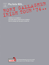 Rory Gallagher (Irish Tour '74 Book/Online Audio). By Rory Gallagher. For Guitar. Guitar Personality. Softcover. 176 pages. Music Sales #AM1009184. Published by Music Sales.

Rory Gallagher's Irish Tour '74 has gone down in history as one of the greatest series of rock concerts ever. Now, you can play guitar with the Irish blues legend with these accurate guitar tab transcriptions, as well as a convenient download card for instant access to backing tracks mixed from the original masters.

With an exclusive foreword by one of the countless guitarists that Rory Gallagher influenced, Joe Bonamassa, this Irish Tour '74 guitar tab is more than just a book of songs. It's also a tribute to an incredible blues man, a memento of a seminal, ground-breaking tour, and a way for you to put yourself in Gallagher's shoes by learning his songs and playing with his band. The newly-transcribed guitar tablature brings you the best available way to learn 10 blistering blues tracks from the 40th anniversary re-issue of the album.

With true classics like Messin' With The Kid, Laundromat and Cradle Rock, you can learn every delicious lick and smoking riff with confidence. What really sets this book apart is the bundled download card with gives you access to over 100 minutes of awe-inspiring instrumental mixes of the original live masters for seven of the ten tracks included. This means you really can put yourself up on those stages with Gallagher's band to back you for songs like I Wonder Who, A Million Miles Away and Hands Off.

Each sensational song is presented in guitar tablature, standard notation with chord symbols and full lyrics. This makes it really easy to play guitar with the Irish Tour '74 by learning Gallagher's guitar work in all its glory.

For fans of Rory Gallagher himself, or guitarists wanting to learn the blues, this album is a masterpiece of the genre and is essential listening for everyone. This Irish Tour '74 guitar tab songbook is a piece of music history and would be a wonderful thing to own for guitarists the world over.