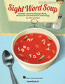 Sight Word Soup (Essential Learning through Music, Movement and Interactive Technology). Composed by John Jacobson. For Choral (Teacher Book w/Enhanced CD). Expressive Art (Choral). Published by Hal Leonard.

Making sure students are completely proficient with sight words is an essential goal in developing their reading skills. SIGHT WORD SOUP is a creative recipe of music, movement and interactive technology to reinforce essential sight words for beginning readers. Eight entertaining songs present a series of sight words beginning with early Kindergarten and progressing up through the end of 1st Grade. Students will first learn each song using projectable lyric files with highlighted sight words, and then reinforce learning by filling in the missing sight words in an interactive activity. The Teacher Book features reproducible melody song sheets with chord symbols and simple choreography, and inset graphics of the interactive lyric sheet activities found on the enclosed disc. The Enhanced CD includes audio recordings with and without singers, PLUS projectable song lyrics in PDF format with embedded audio recordings, and additional interactive lyric activities for IWBs and computers, compatible with SmartNotebook 11 and Promethean ActivInspire. No interactive whiteboard but you want to use the interactive lesson files? Download the free viewer software and instruct from your computer. Instructions and website links enclosed. No disc drive? No problem. Optional DIGITAL DOWNLOAD CODE included. Identical files available for direct download to your computer.