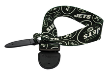 Woodrow Guitars. Hal Leonard #GSNFL22. Published by Hal Leonard.

A guitar strap is an essential add-on for any guitar. Stand up and rock out in your favorite team colors! Sublimation team print on durable, machine washable 100% polyester. Adjustable strap measures 55-inches in length and 2-inches in width.
