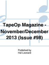 Tape Op. 66 pages. Published by Hal Leonard.