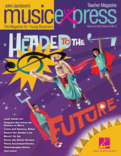 Choral (Teacher Magazine w/CD)
May/June 2016. By Rachel Platten. By George Frideric Handel (1685-1759), John Jacobson, Mac Huff, and Roger Emerson. Arranged by Emily Crocker and Janet Day. Music Express. Softcover with CD. 68 pages. Published by Hal Leonard.

Get on board the Music Express with this essential resource for general music classrooms and elementary choirs. Join John Jacobson and friends as they provide you with creative, high-quality songs, lessons and recordings that will keep students engaged and excited! This May/June 2016 issue includes: Headed to the Future, Fight Song (Rachel Platten), The Banana Boat Song, Old Time Rock & Roll, This Train, Splash, Arrival of the Queen of Sheba (Handel), plus many more songs and activities in the teacher magazine!
