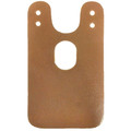 Mach One Chinrest Clamp Cover, Genuine Leather, Brown 