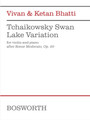 Tchaikovsky Swan Lake Variation (after Scene Moderato, Op. 20) for Violin and Piano
