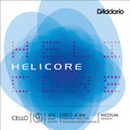 D'Addario Helicore, Cello 4ths-A, Rope/Stainless Steel