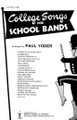 College Songs for School Bands – Conductor's Score