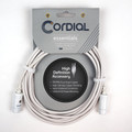 Digital Interface – Standard 5-Pin MIDI 10-Foot White Cable