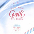 Savarez Corelli New Crystal, Violin Set, Ball E, 1/2, Medium