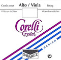 Savarez Corelli Crystal, Viola A, (Synthetic/Aluminum), Medium, Forte, Original Formula