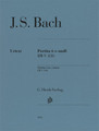 Partita No. 6 E Minor BWV 830  Piano Solo with fingering Henle Music Folios Softcover