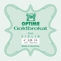Optima Goldbrokat, Violin E, (Steel), Ball, 1/4, .26 Medium