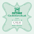 Optima Goldbrokat, Violin E, (Steel), Ball, 4/4, .24 Extra Light